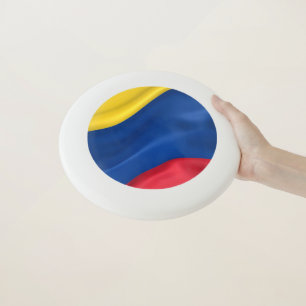 Colors of Colombian Flag Wham-O Frisbee