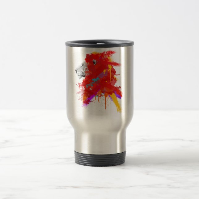 Colors of Courage Travel Mug (Center)