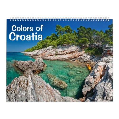 Colors of Croatia photo calendar