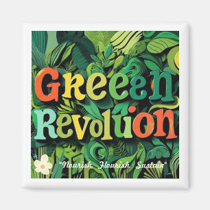 "Colors of Ecological Awareness" Magnet
