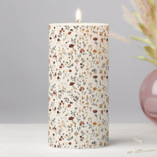 Colors of Fall Pillar Candle
