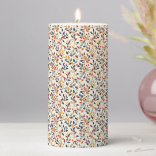 Colors of Fall Pillar Candle