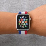 Colors Of France Flag. Apple Watch Band at Zazzle