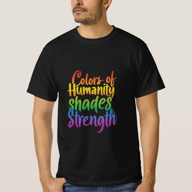 Colors of Humanity T-Shirt (Front)