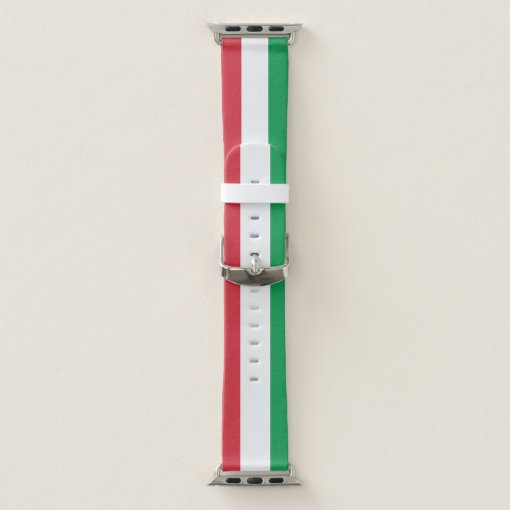 Colors of Italy Flag. Apple Watch Band Zazzle