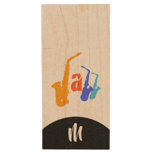 Colors of Jazz Monogram USB Flash Drive