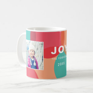 Colors of Joy 2 Photo Personalized Mug