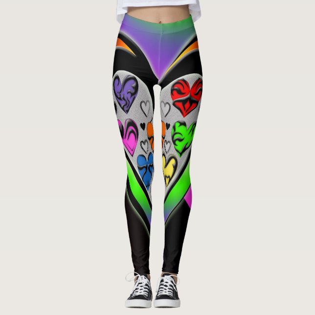Colors of Love Leggings (Front)