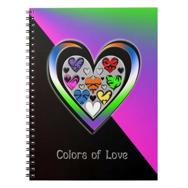 Colors of Love Notebook (Front)