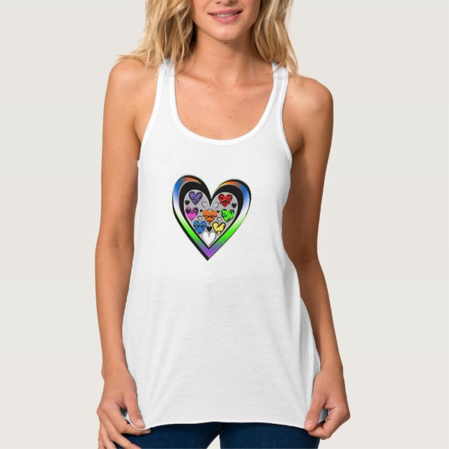 Colors of Love Tank Top (Front)