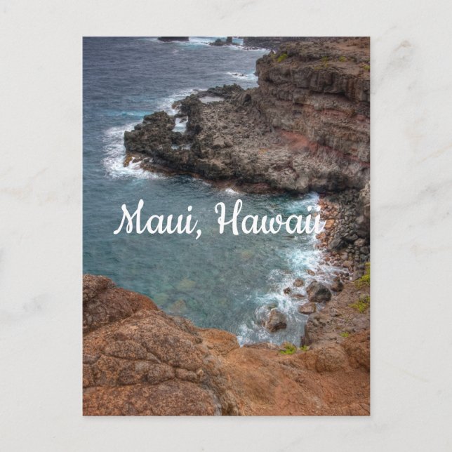 Colors of Maui, Hawaii Postcard (Front)