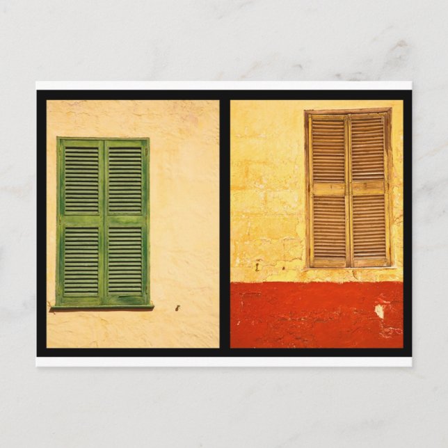 Colors of Menorca Postcard (Front)