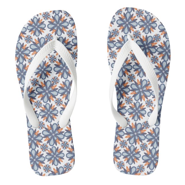 colors of Morocco Flip Flops (Footbed)