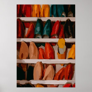 Colors of Morocco Poster