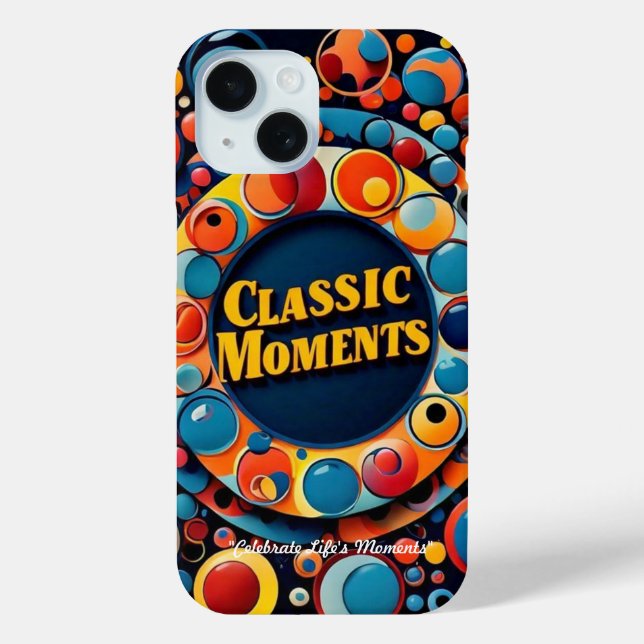 "Colors of Nostalgia" Case-Mate iPhone Case (Back)