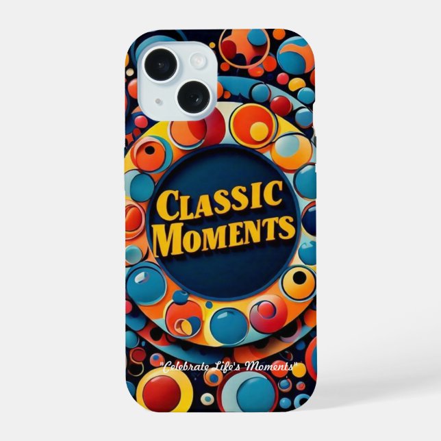 "Colors of Nostalgia" Iphone Case (Back)