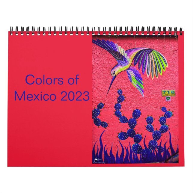 Colors of Oaxaca 2023 Calendar (Cover)