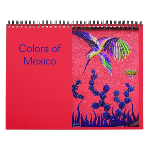 Colors of Oaxaca Calendar