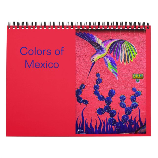 Colors of Oaxaca Calendar (Cover)