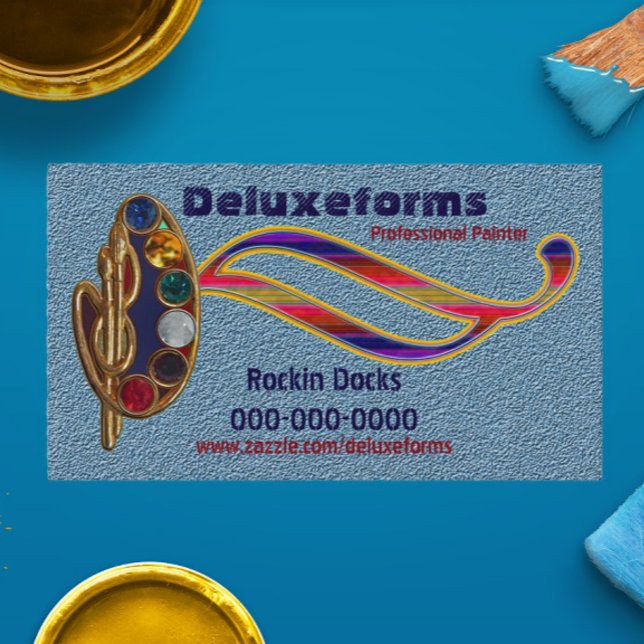 Colors of Paint Business Card (Creator Uploaded)