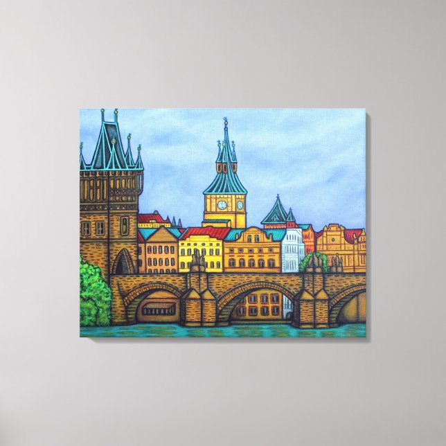 Colors of Prague Canvas Print (Front)