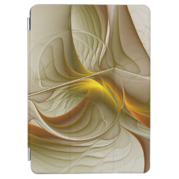 Colors of Precious Metals, Abstract Fractal Art iPad Air Cover