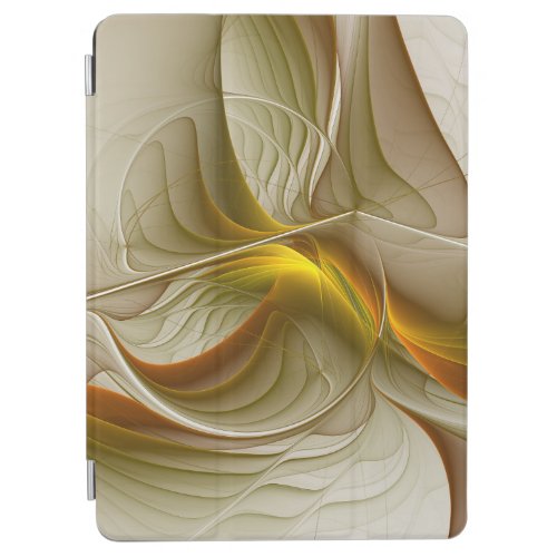 Colors of Precious Metals Abstract Fractal Art iPad Air Cover
