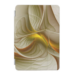Colors of Precious Metals, Abstract Fractal Art iPad Mini Cover