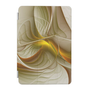 Colors of Precious Metals, Abstract Fractal Art iPad Mini Cover