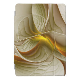 Colors of Precious Metals, Abstract Fractal Art iPad Pro Cover