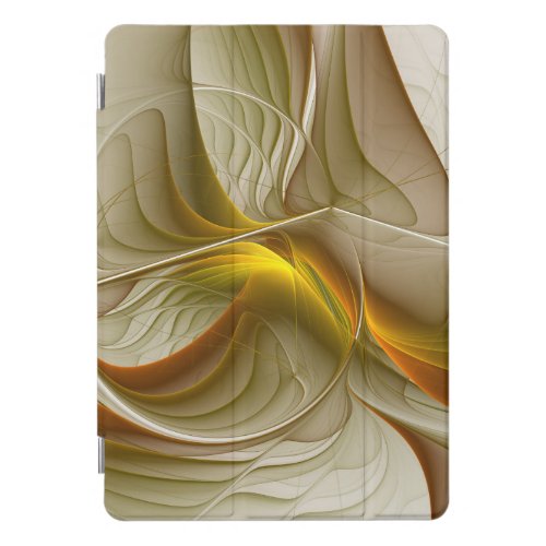 Colors of Precious Metals Abstract Fractal Art iPad Pro Cover