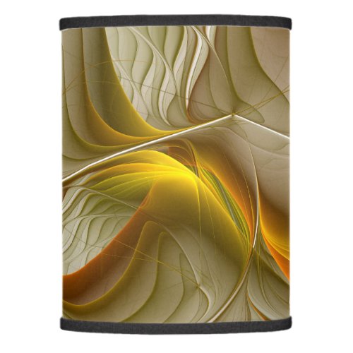 Colors of Precious Metals Abstract Fractal Art Lamp Shade