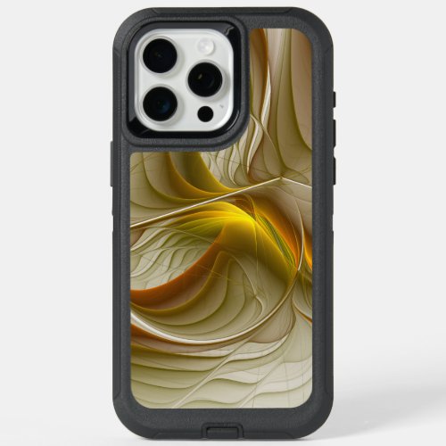 Colors of Precious Metals Abstract Fractal Art iPhone 15 Pro Max Case