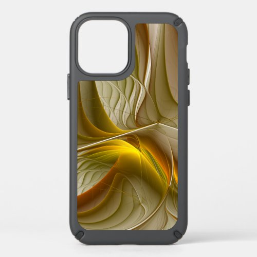 Colors of Precious Metals Abstract Fractal Art Speck iPhone 12 Case