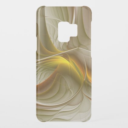 Colors of Precious Metals, Abstract Fractal Art Uncommon Samsung Galaxy S9 Case