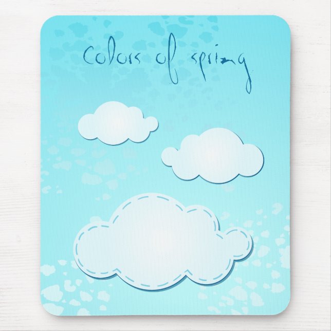 Colors of spring, mousepad (Front)