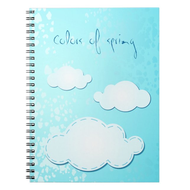Colors of spring, notebook (Front)