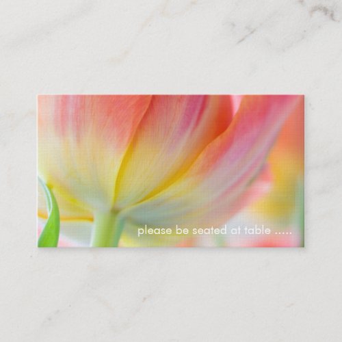Colors of Spring â€¢ Place Card Business Card