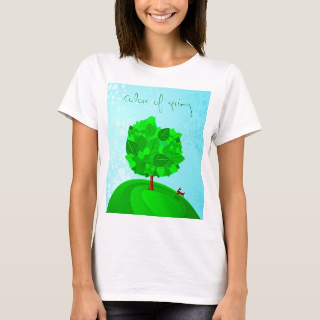 Colors of spring, t-shirt (Front)