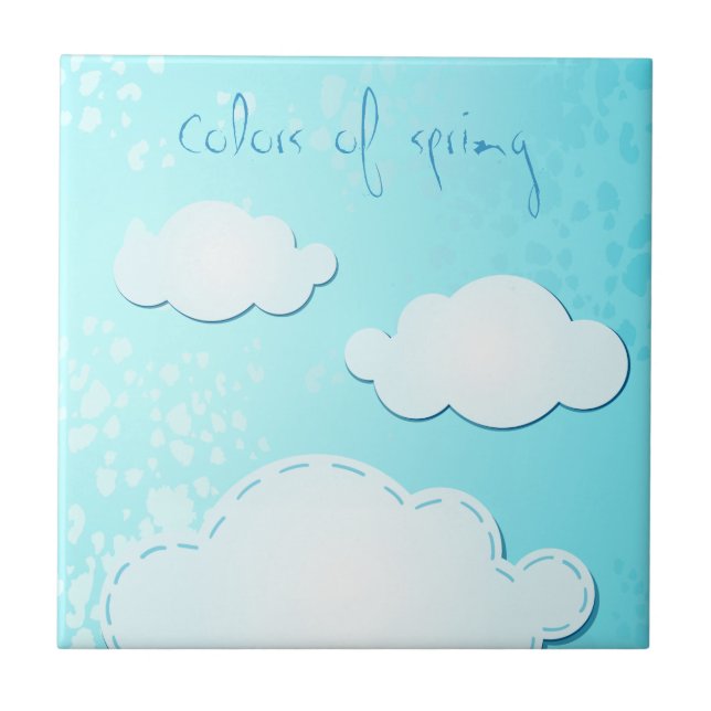 Colors of spring, tile (Front)