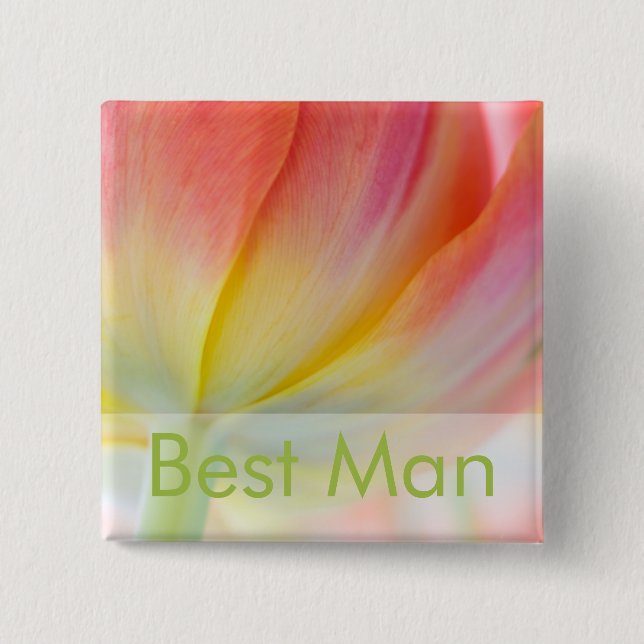 Colors of Spring • Wedding Button (Front)