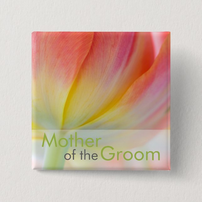 Colors of Spring • Wedding Button (Front)