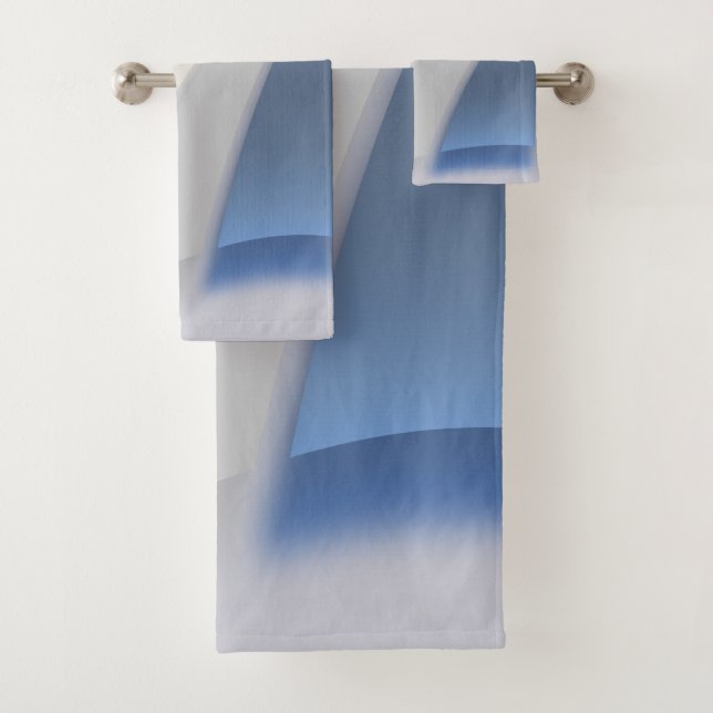 Colors of stones bath towel set (Insitu)