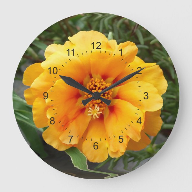 Colors of summer large clock (Front)