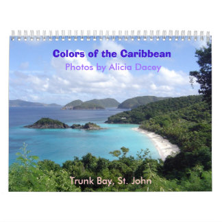 Colors of the Caribbean - Customiz... - Customized Calendar