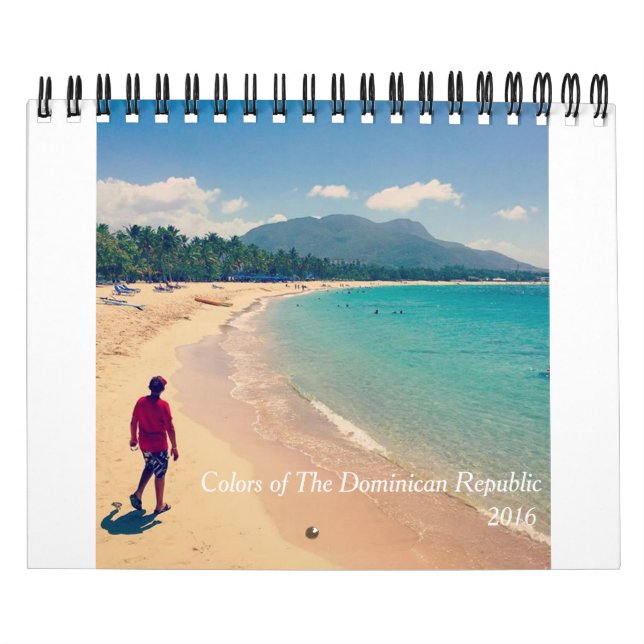 Colors of The Dominican Republic Calendar (Cover)