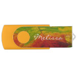Colors of the Maple Leaf Autumn Nature Photography Flash Drive