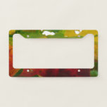 Colors of the Maple Leaf Autumn Nature Photography License Plate Frame