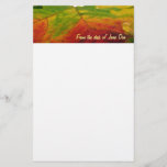 Colors of the Maple Leaf Autumn Nature Photography Stationery
