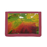 Colors of the Maple Leaf Autumn Nature Photography Trifold Wallet